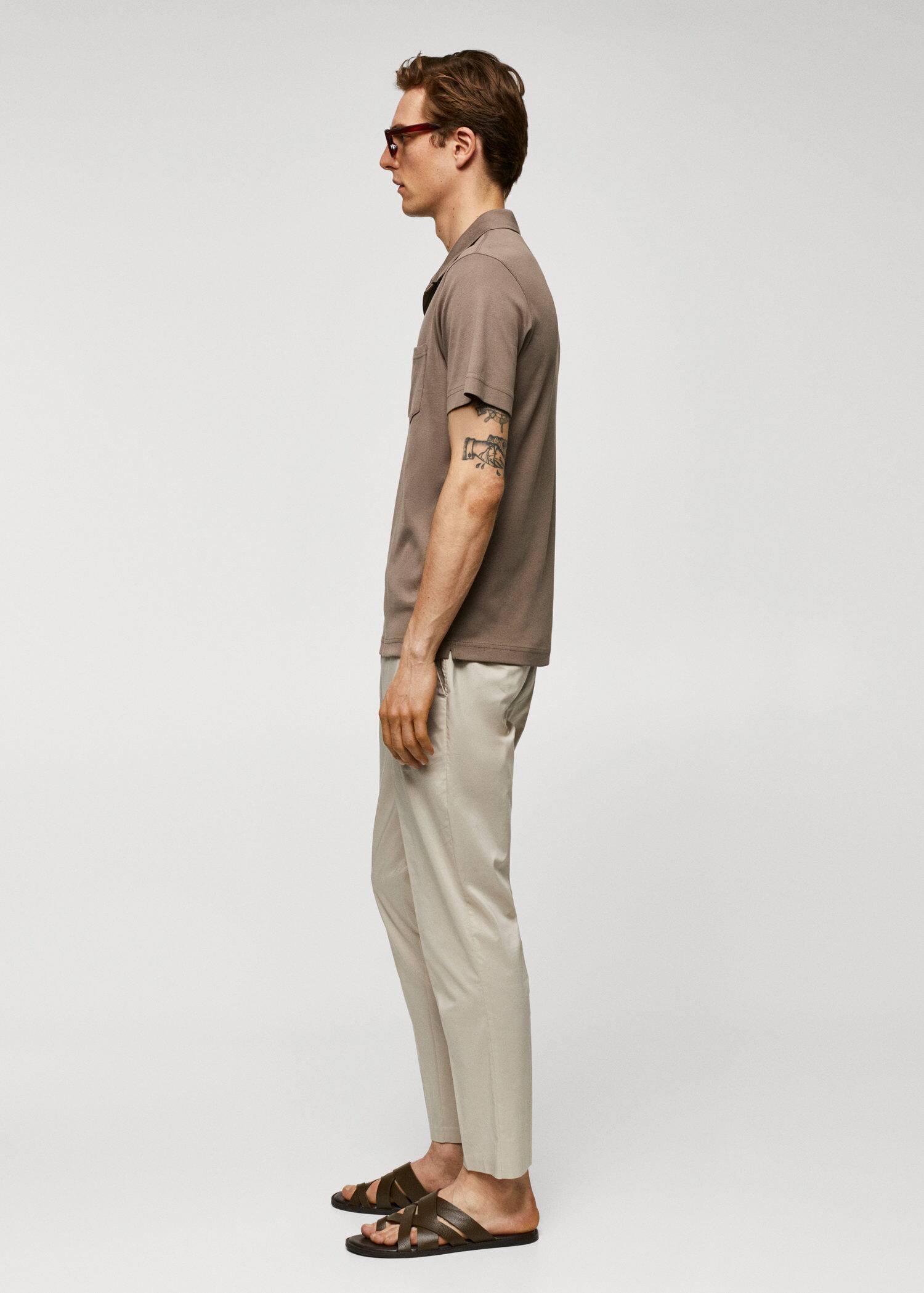 MANGO ANDREAP 57000778-35 MANGO MAN POLO SHIRT