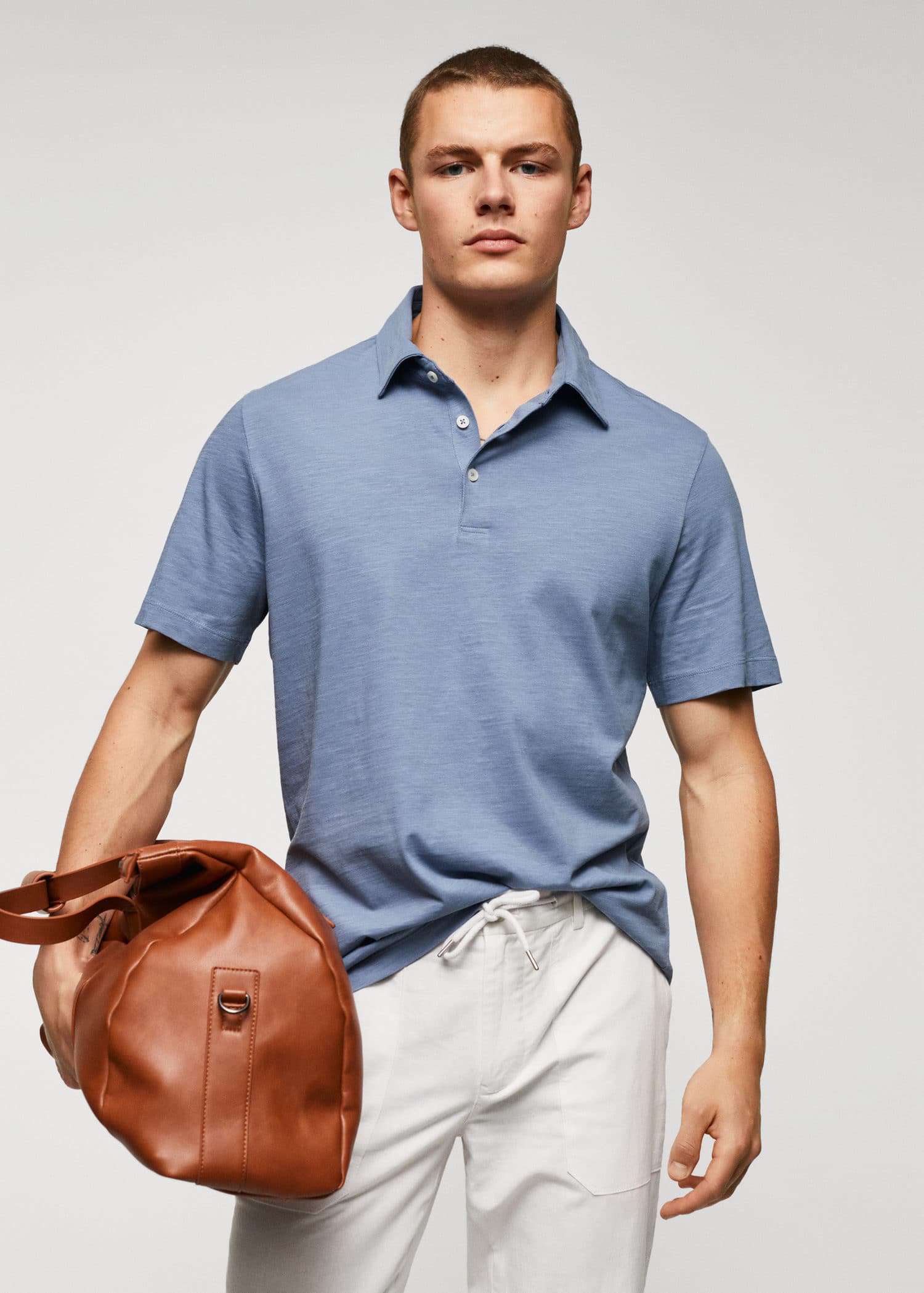 MANGO POLOSLUB 57000781-51 MANGO MAN POLO SHIRT