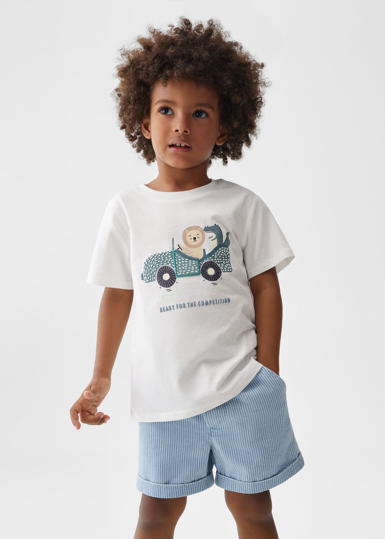 MANGO ROAD 57000846-02 MANGO KIDS BABY BOY T-SHIRT SHORT SLEEVE