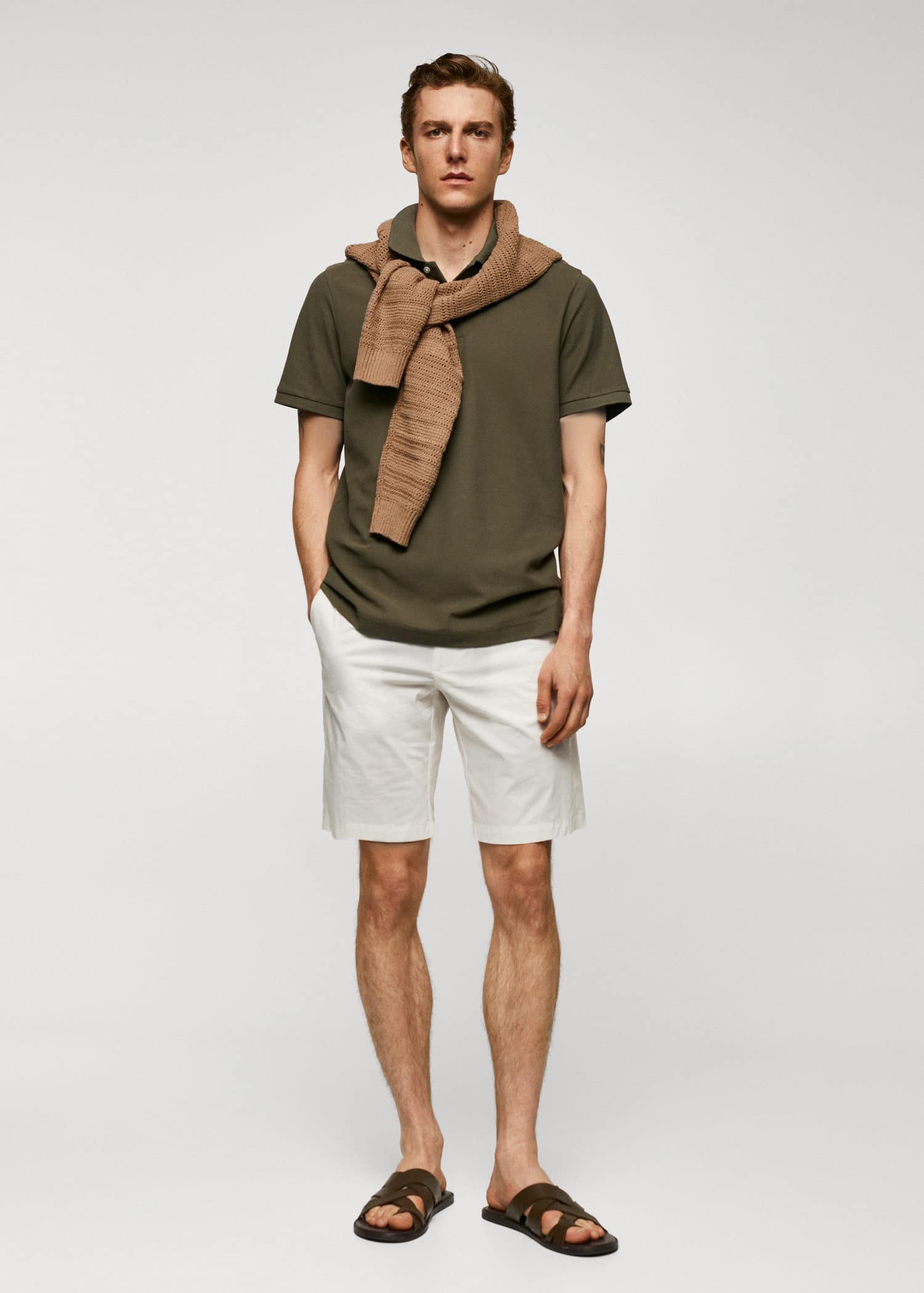 MANGO REA 57010776-38 MANGO MAN POLO SHIRT