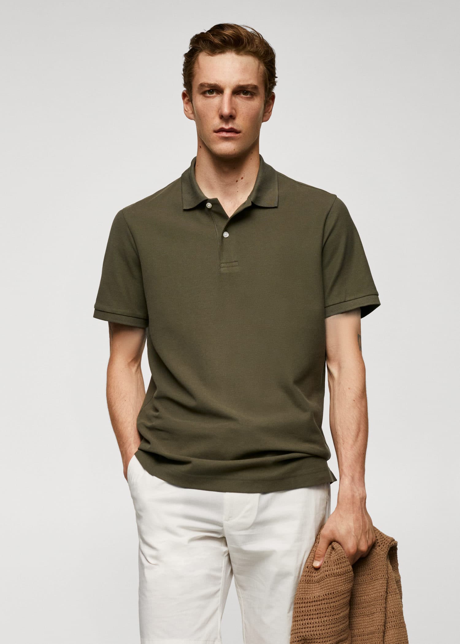 MANGO REA 57010776-38 MANGO MAN POLO SHIRT