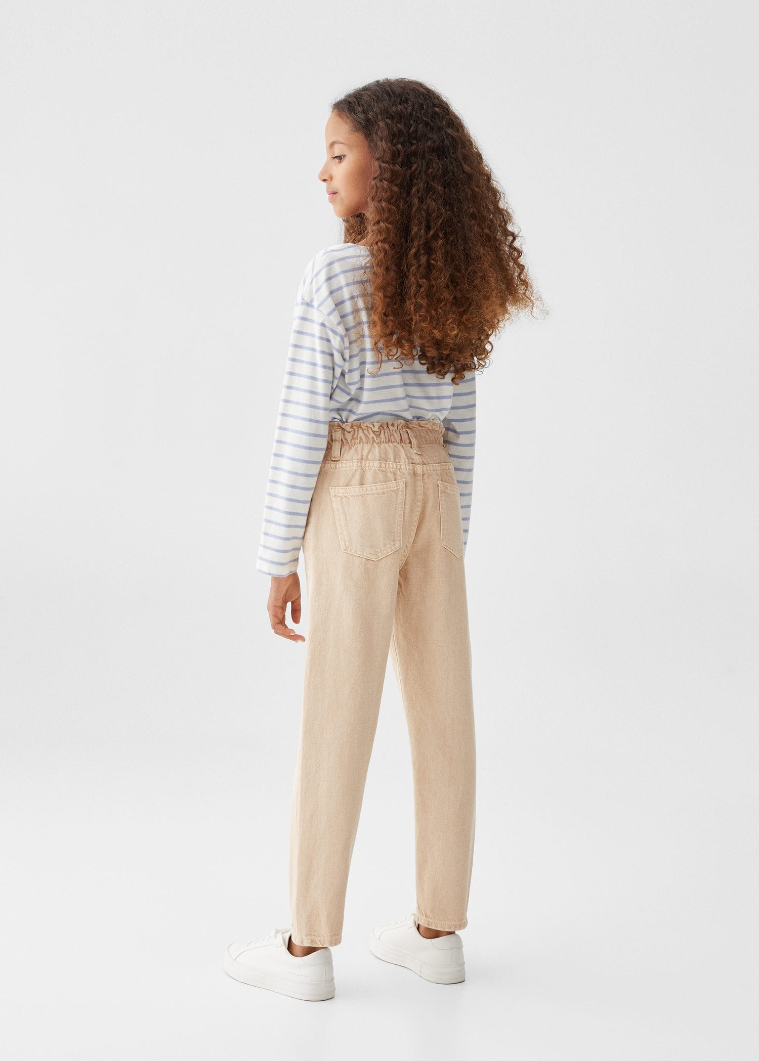 MANGO PAPERBAG 57013777-18 MANGO KIDS GIRL JEANS