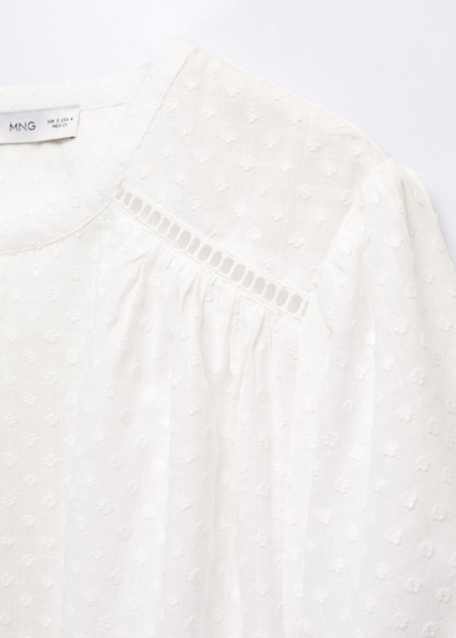 MANGO PLUM 57013817-02 MANGO WOMEN BLOUSE