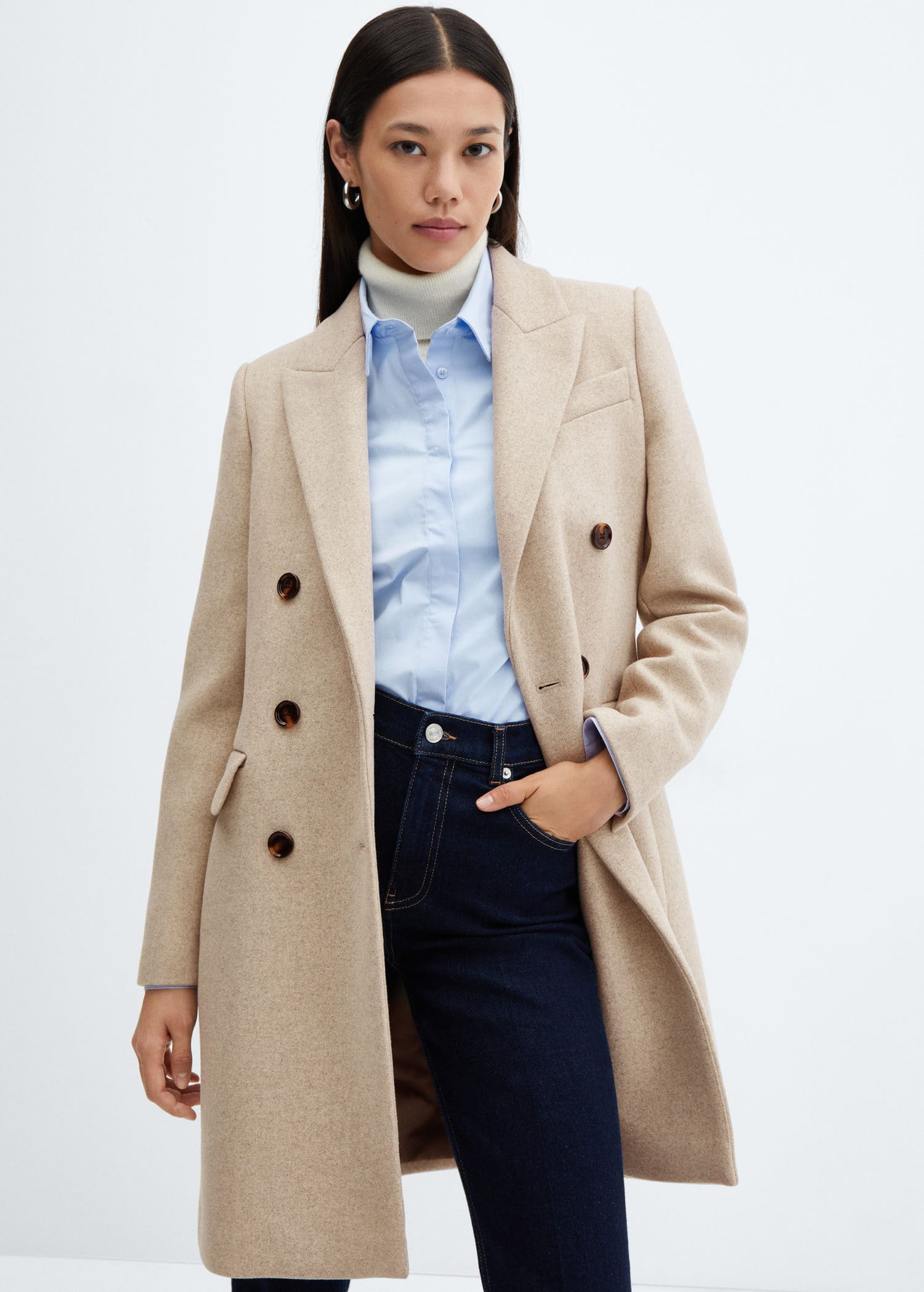 MANGO DALI 57015141-06 MANGO WOMEN OVERCOAT