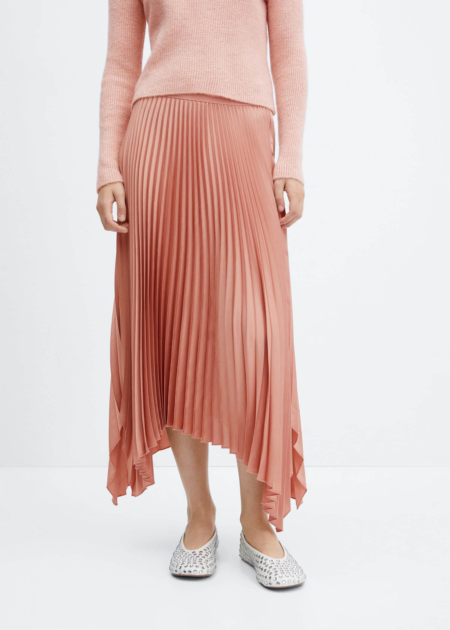 MANGO PLISS 57016018-81 MANGO WOMEN SKIRT