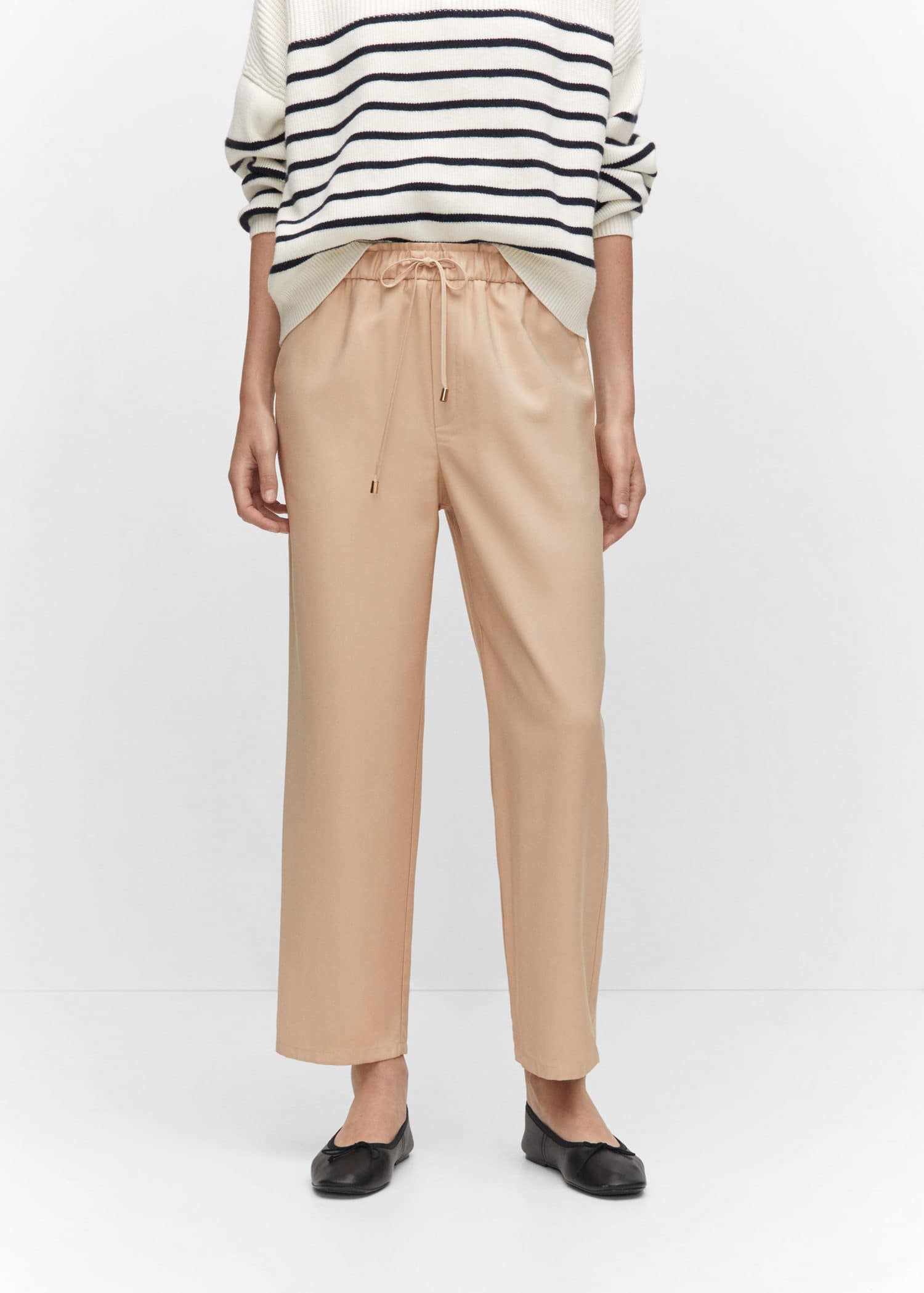 MANGO FLUIDO 57021176-08 MANGO WOMEN TROUSER