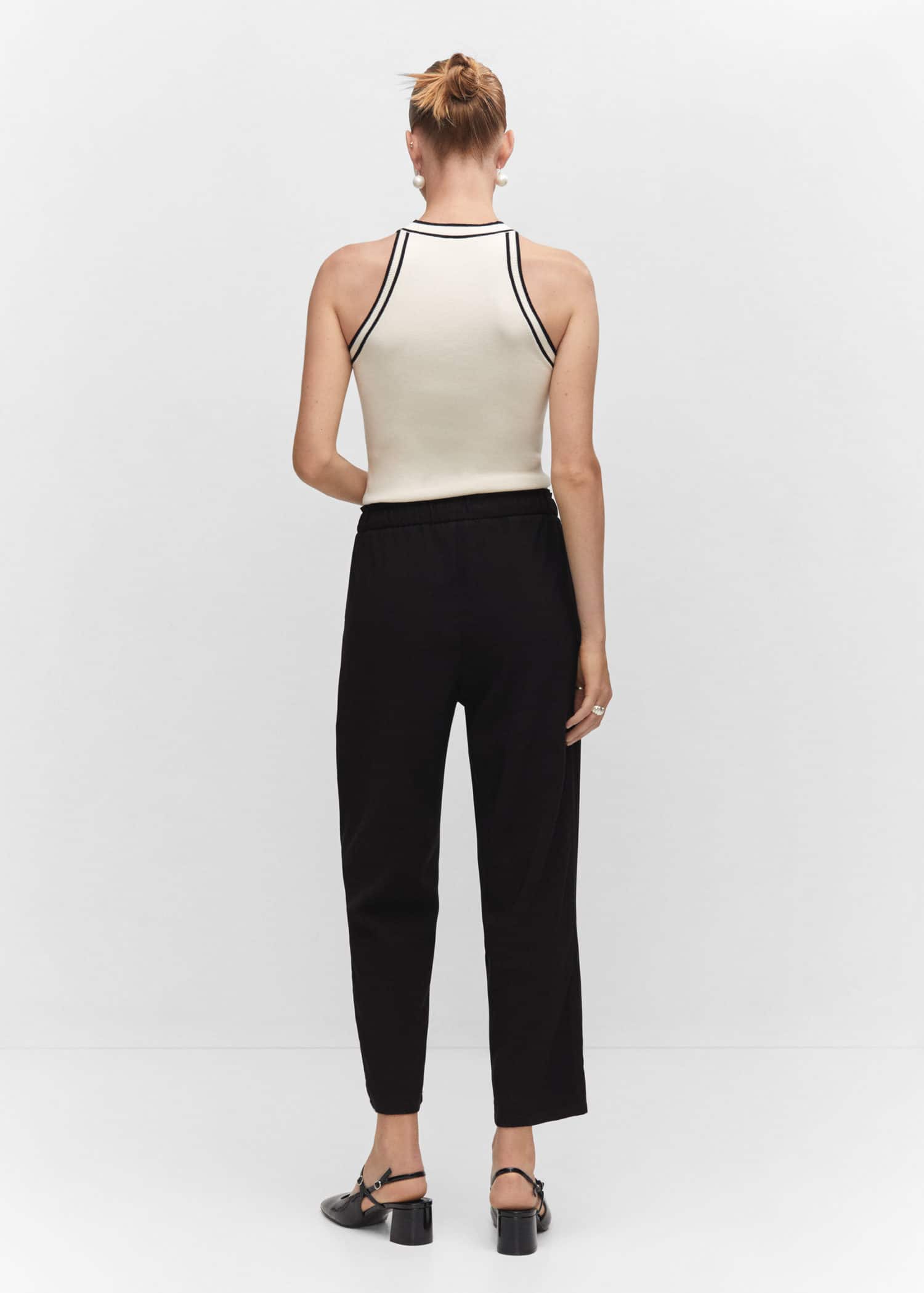 MANGO FLUIDO 57021176-99 MANGO WOMEN TROUSER