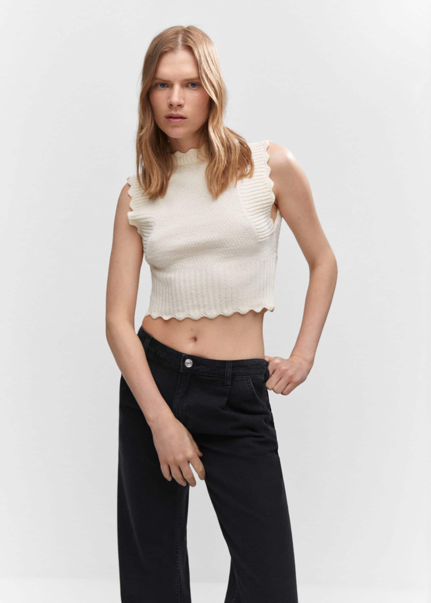 MANGO ARLETITA 57022895-TN MANGO WOMEN DENIM JEANS