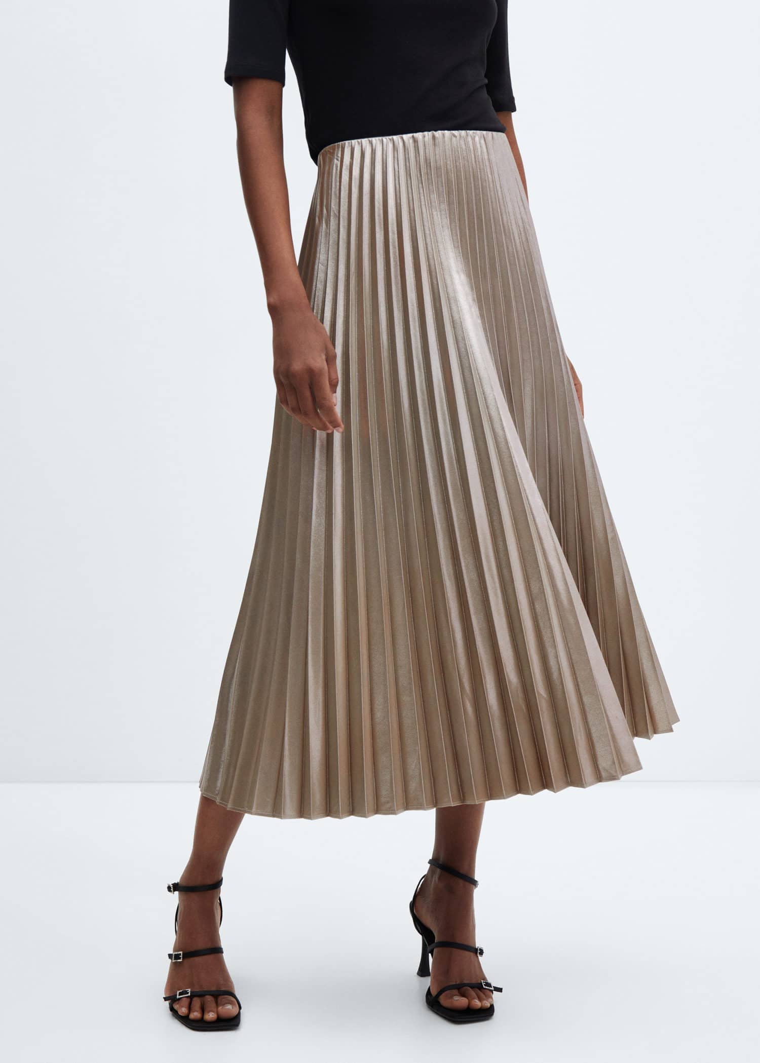 MANGO DISCO 57036716-PL MANGO WOMEN SKIRT