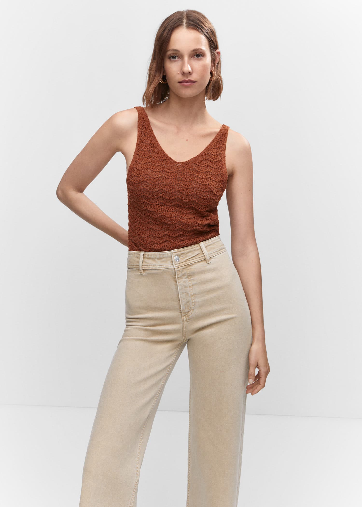 MANGO CATHERIN 57040304-07 MANGO WOMEN DENIM JEANS