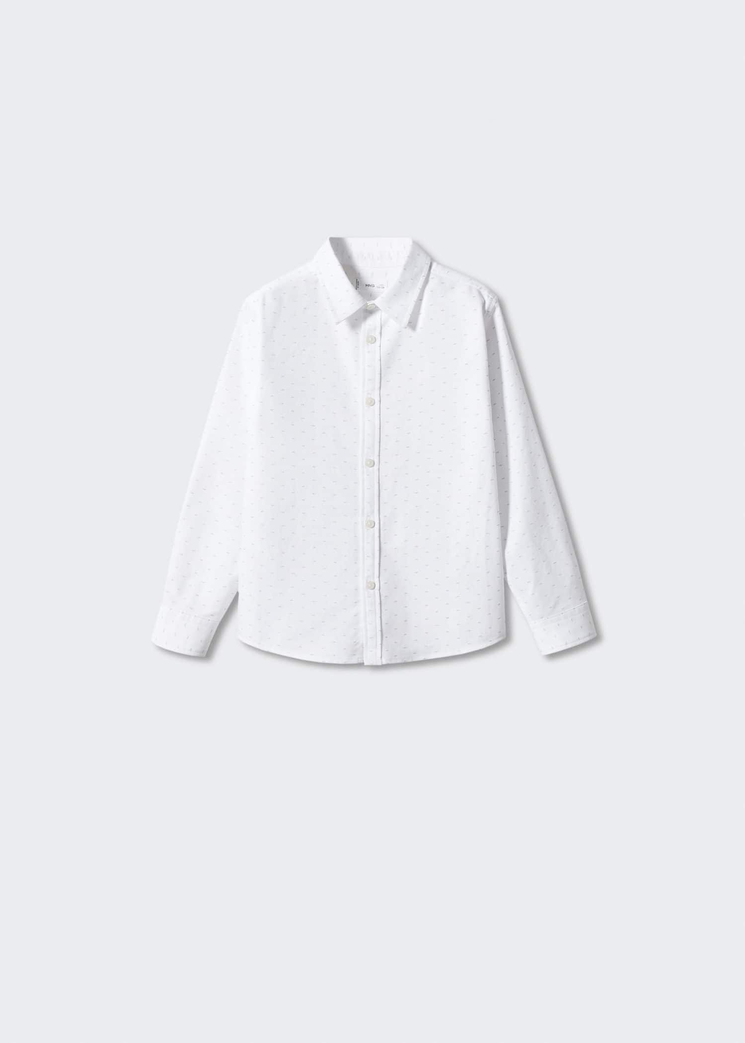 MANGO OXFORDBP 57042514-01 MANGO KIDS BABY BOY SHIRT SHORT SLEEVE