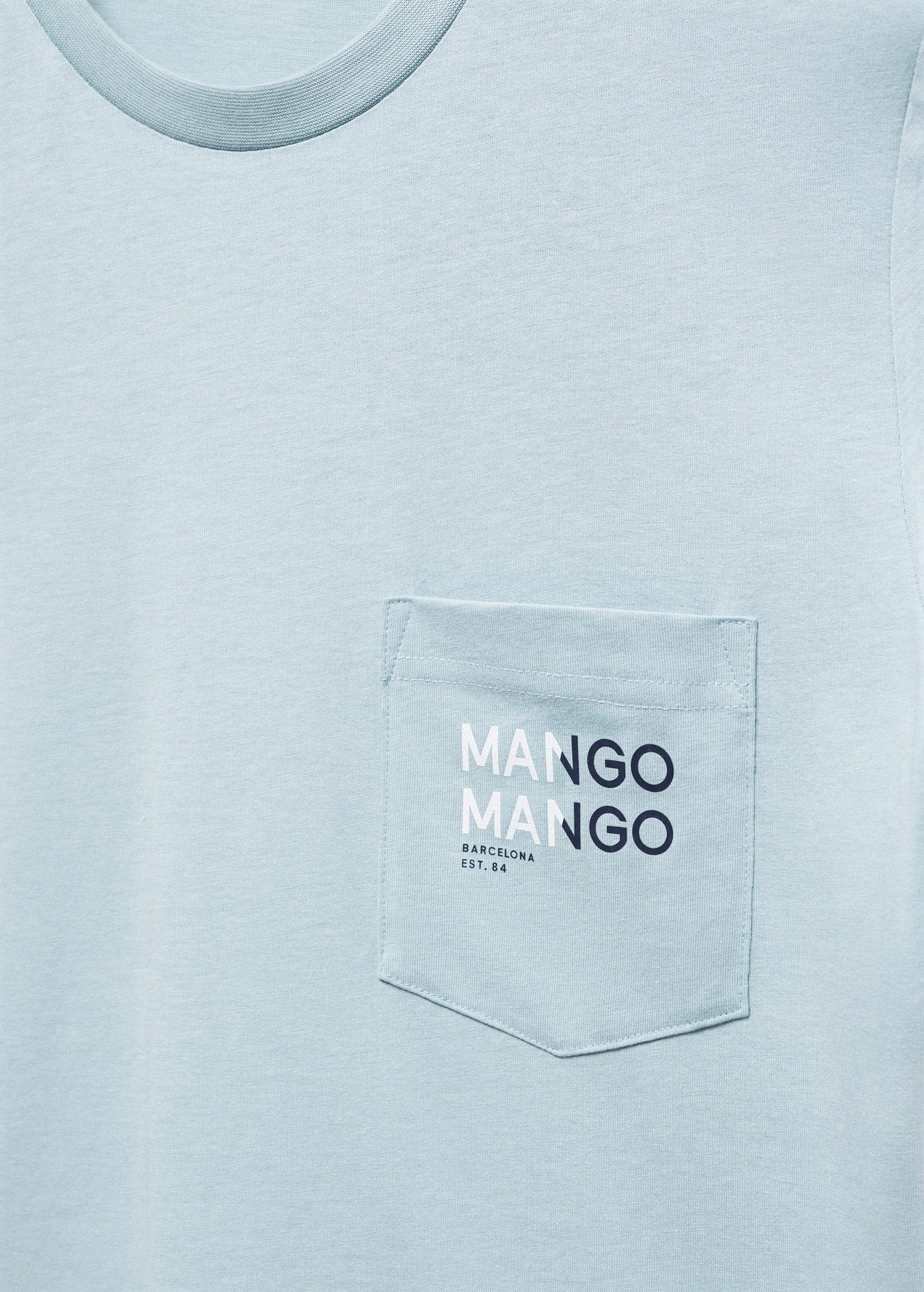 MANGO LOGOPOK-H 57081175-50 MANGO MAN T-SHIRT SHORT SLEEVE