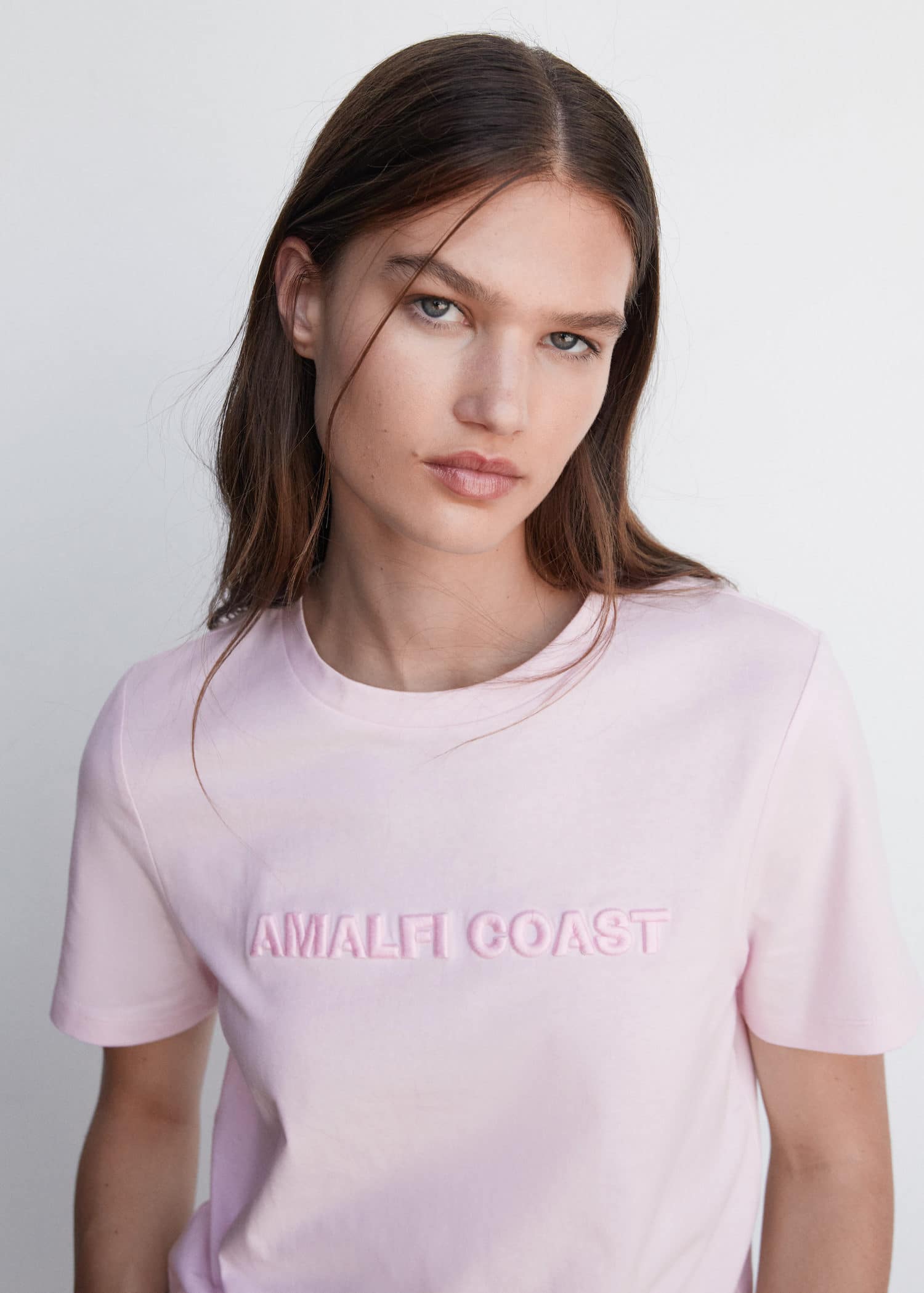 MANGO AMALFI 57082881-85 MANGO WOMEN T-SHIRT SHORT SLEEVE