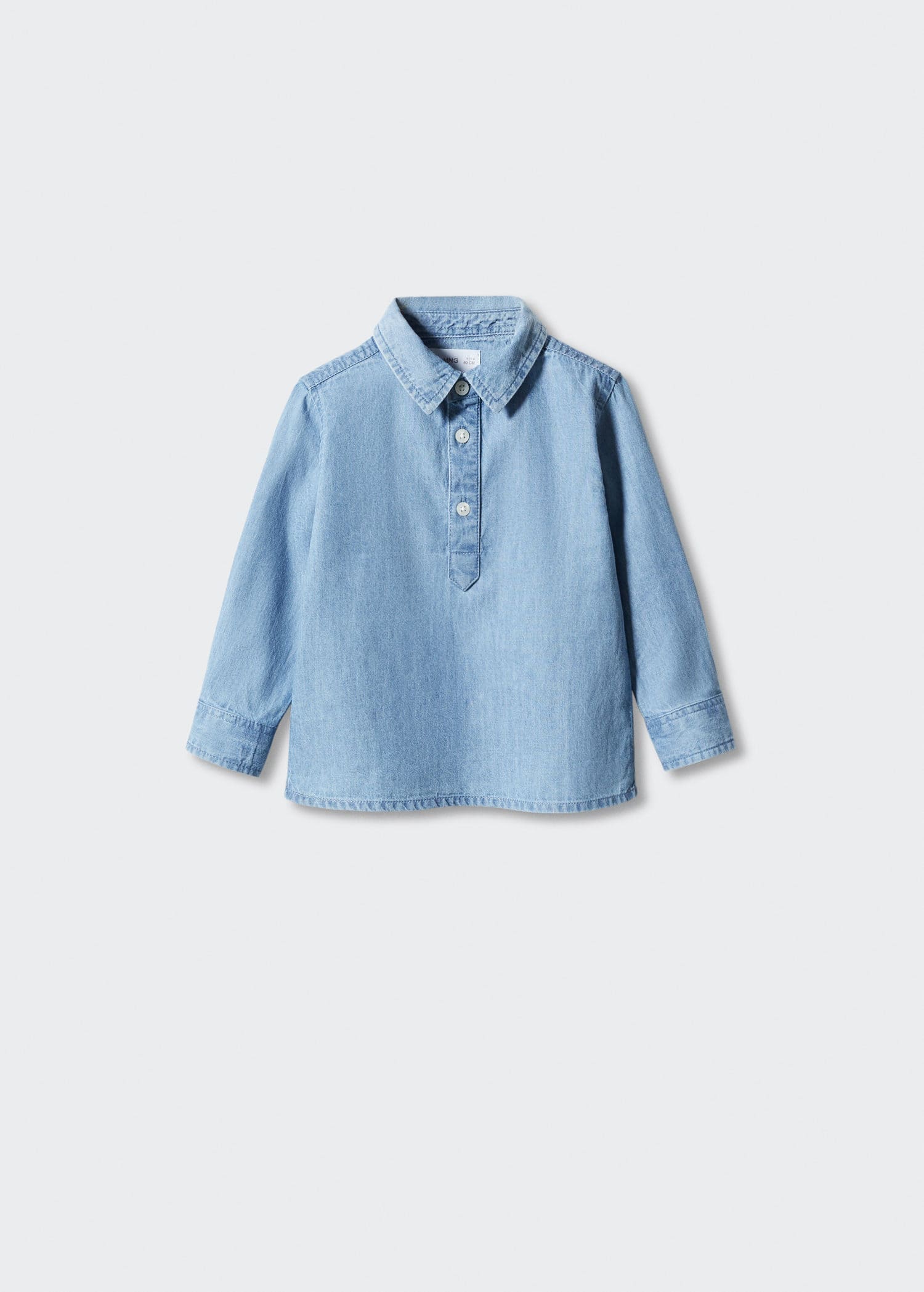 MANGO JOANB 57093255-TM MANGO KIDS BABY BOY SHIRT SHORT SLEEVE
