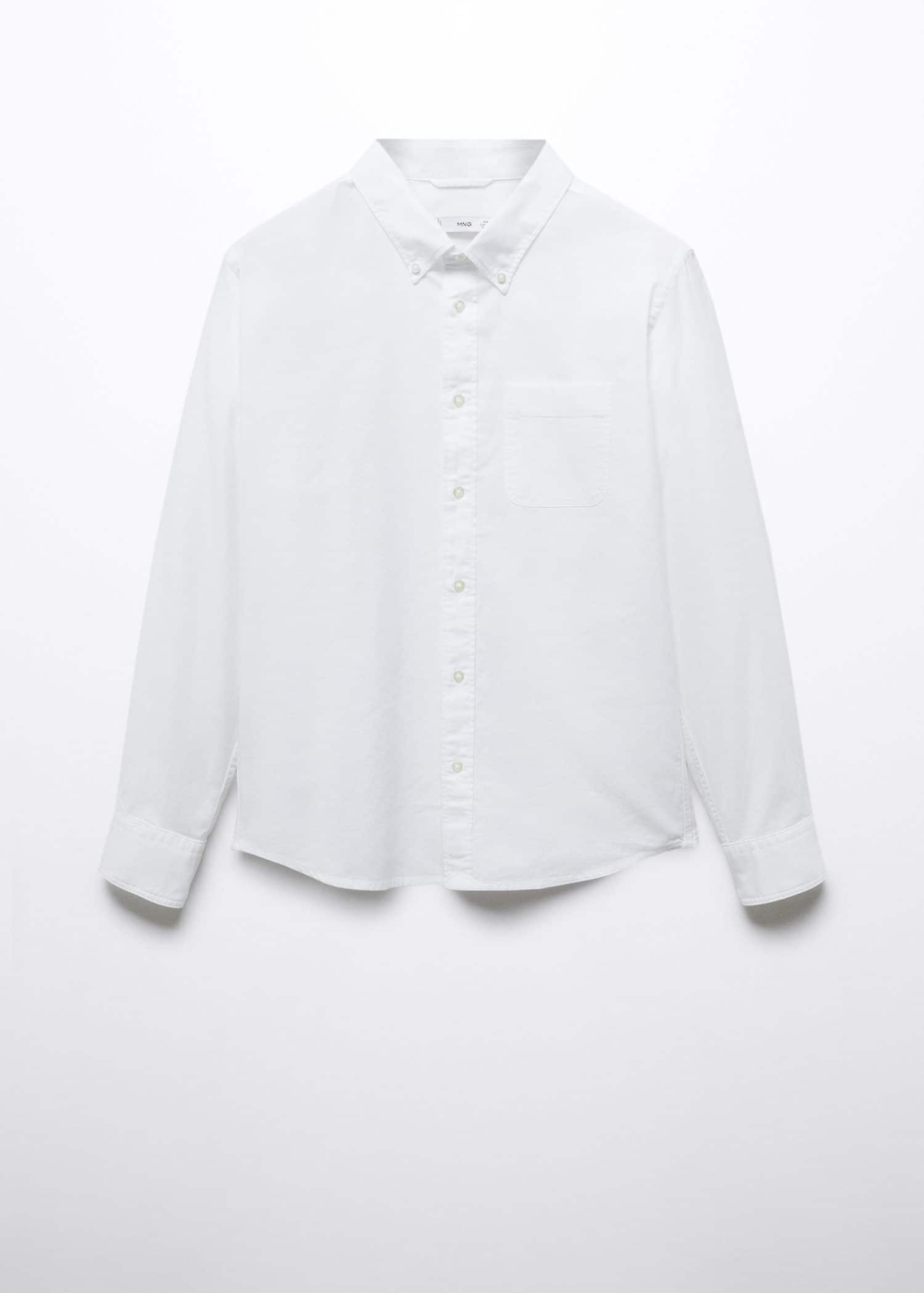 MANGO OXFORD 57094004-01 MANGO MAN SHIRT LONG SLEEVE