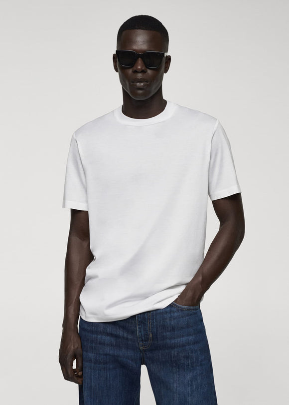 MANGO BELLOW 67040646-01 MANGO MAN T-SHIRT SHORT SLEEVE