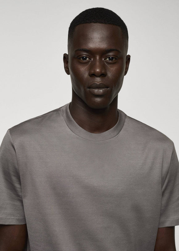 MANGO BELLOW 67040646-93 MANGO MAN T-SHIRT SHORT SLEEVE