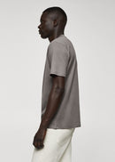 MANGO BELLOW 67040646-93 MANGO MAN T-SHIRT SHORT SLEEVE-5