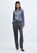 MANGO NINFA 67064039-52 MANGO WOMEN SHIRT LONG SLEEVE-2