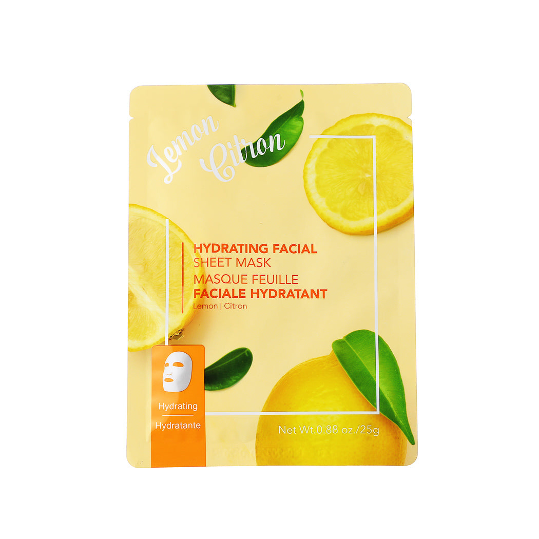 MINISO HYDRATING FACIAL SHEET MASK(LEMON) 2012321213104 FACIAL MASK SH