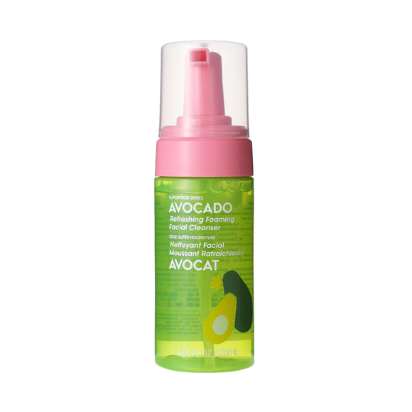 MINISO SUPERFOOD SERIES AVOCADO REFRESHING FOAMING FACIAL CLEANSER 2012606310108 FACIAL CLEANSER