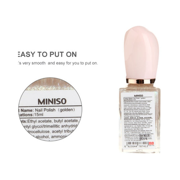 MINISO NAIL POLISH ( GOLDEN ) 0200024685 NAIL POLISHER