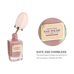 MINISO NAIL POLISH ( LIGHT BROWN ) 0200024699 NAIL POLISHER