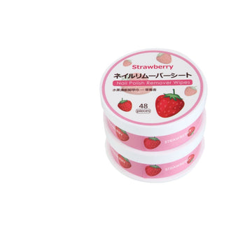 MINISO NAIL POLISH CLEANSING WIPES ( STRAWBERRY FRAGRANCE ) 0200027683 NAIL POLISH REMOVER