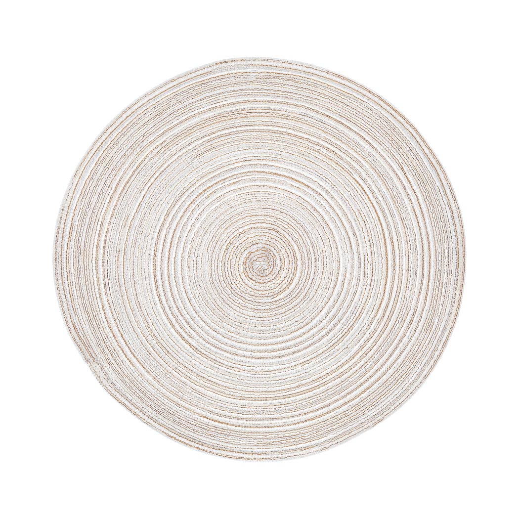 MINISO ROUND BRAIDED PLACEMAT(BEIGE) 2010426611108 PLACEMAT