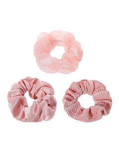 MINISO PURE COLORED LARGE HAIR TIE 3PCS(PINK) 2010510812107 HAIR TIE