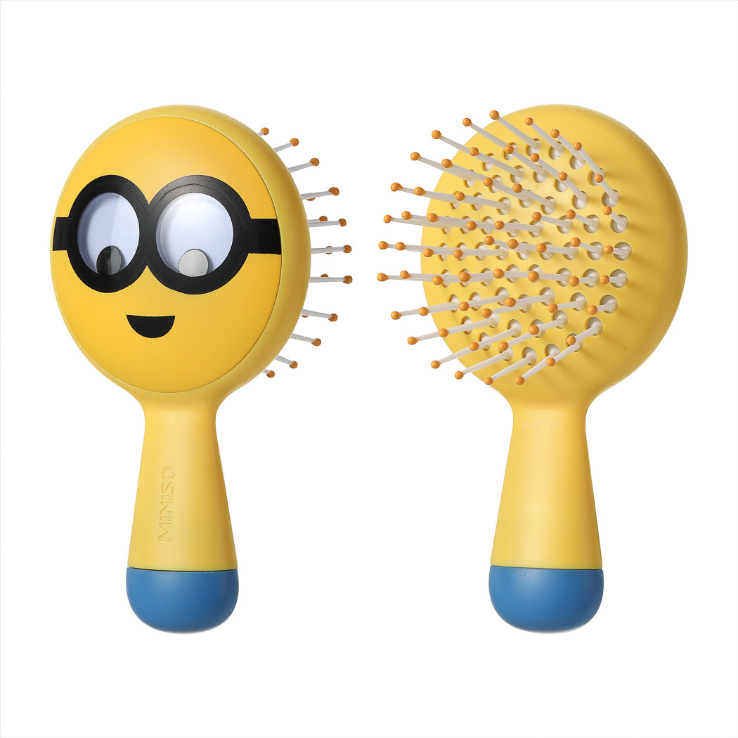 MINISO MINIONS COLLECTION PORTABLE PADDLE BRUSH 2010516310102 COMB