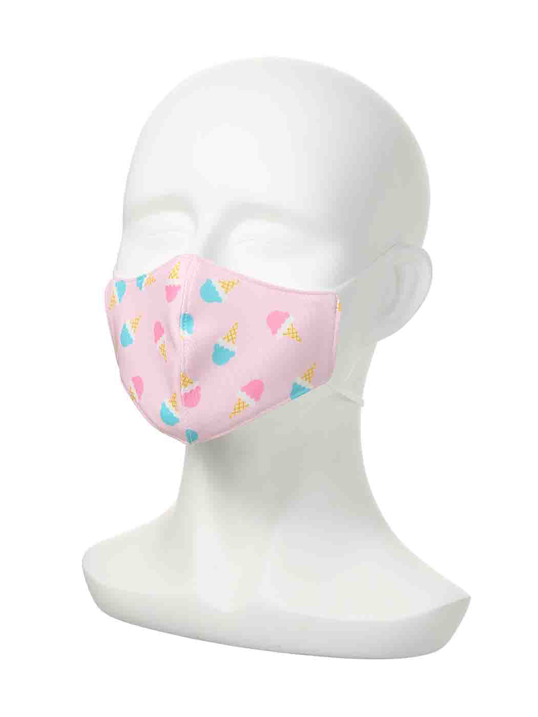 MINISO DESSERT SHOP SERIES PRINTED FACE MASK FOR KIDS (ICE CREAM) 2010516111105 MOUTH MASK