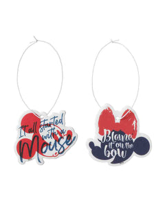 MINISO MICKEY MOUSE COLLECTION 2.0 HANGING CAR SCENT DIFFUSER-2PCS(ROSE) 2010516910104 SCENT DIFFUSER