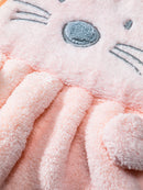 MINISO CUTE ANIMALS SERIES HAND TOWEL(PINK) 2010607111106 HAND TOWEL-3