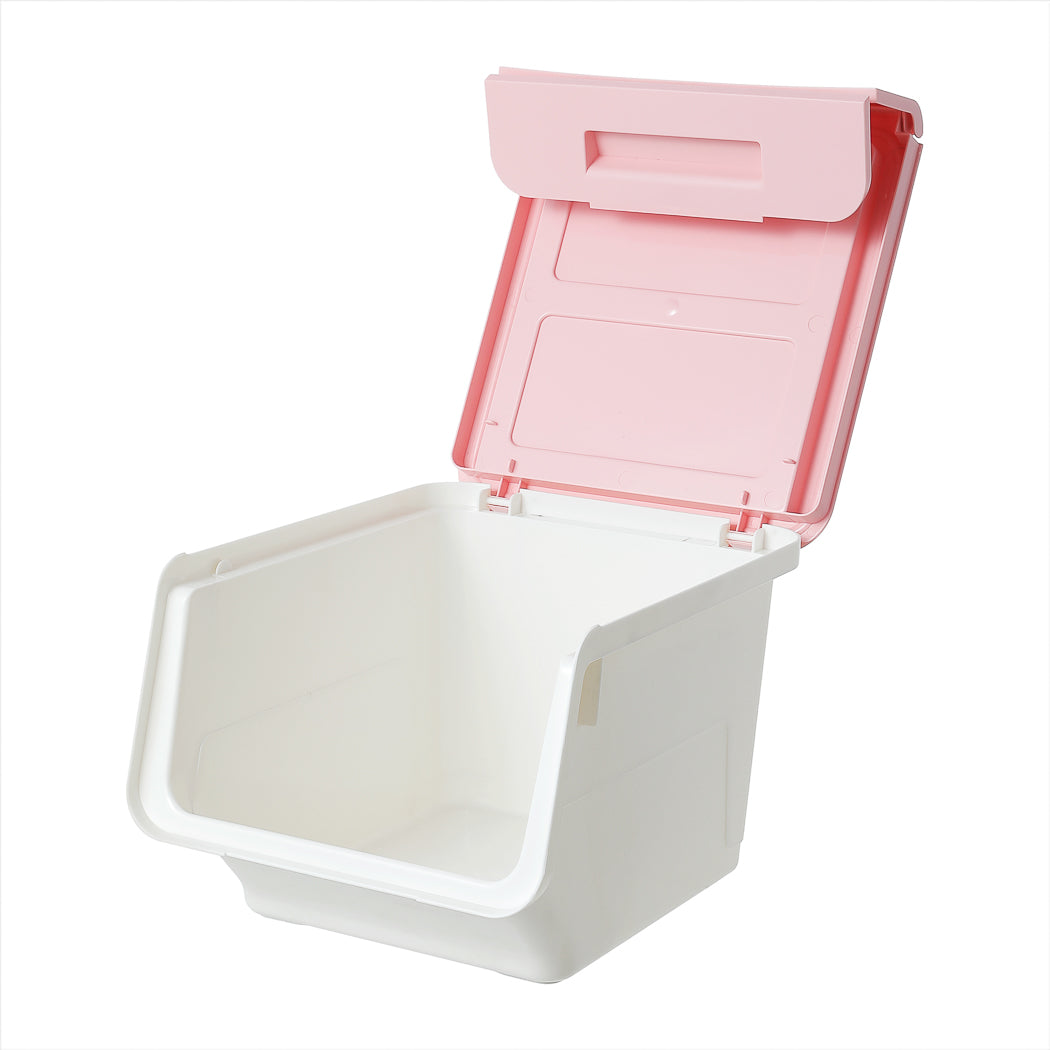 MINISO STORAGE BOX WITH WIDE OPENING (S)(PINK) 2010622811104 SUNDRIES STORAGE