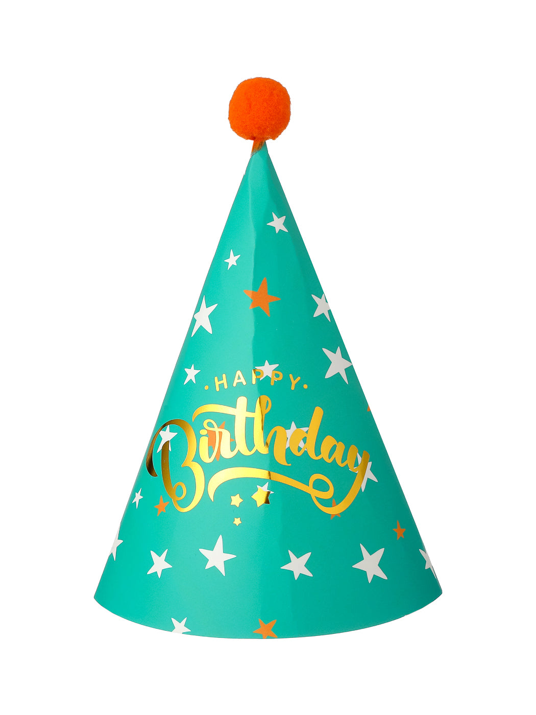 MINISO BIRTHDAY PARTY HAT(GREEN, STARS) 2010879910100 PARTY DECORATIONS