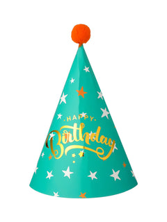 MINISO BIRTHDAY PARTY HAT(GREEN, STARS) 2010879910100 PARTY DECORATIONS