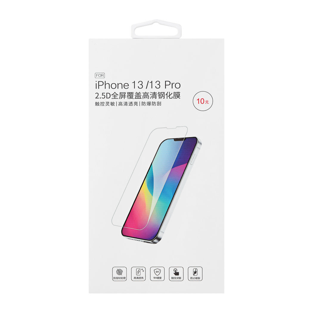 MINISO 2.5D WHOLE SCREEN HD CLEAR TEMPERED GLASS SCREEN PROTECTOR IPHONE13 /13 PRO 2011376110109 SCREEN PROTECTOR