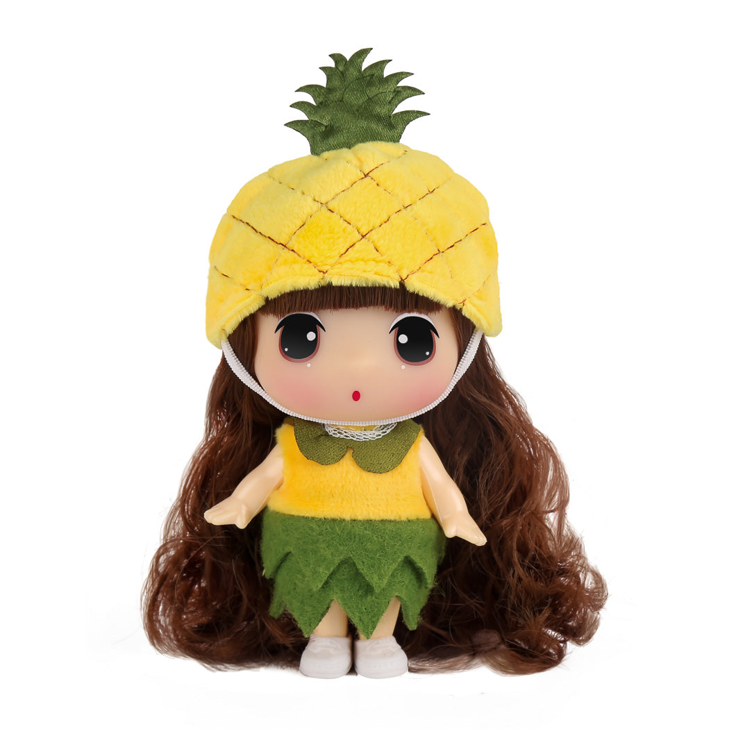 MINISO FRUIT CUP SERIES 11CM DOLL CHARM(PINEAPPLE) 2011423811102 DOLLS