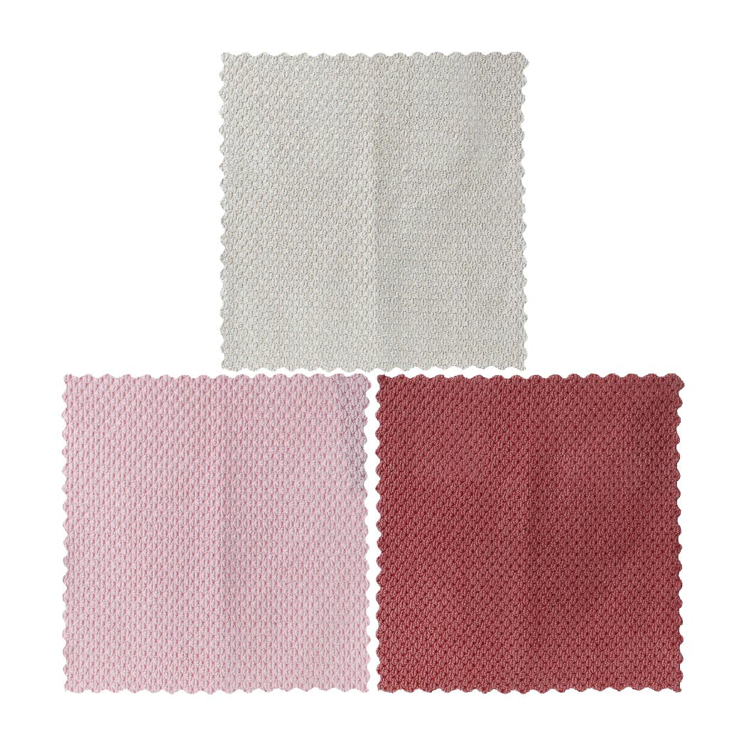 MINISO DOUBLE-SIDED CLEANING CLOTH ( 3 PACK ) 2011561310109 CLEANING PRODUCTS