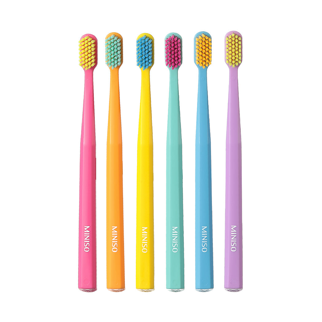 MINISO COLORADIO CLEANING TOOTHBRUSHES ( 6 PCS ) 2011618710104 TOOTHBRUSH