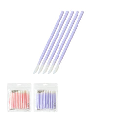 MINISO PORTABLE LIP BRUSHES WITH INDIVIDUAL PACKAGE 50 PCS (ASSORTED 2 COLORS) 2011795110100 MAKEUP BRUSH