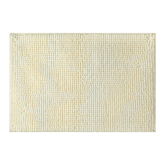 MINISO SOLID COLOR CHENILLE FLOOR MAT (OFF WHITE) 2011982210101 FLOOR ...