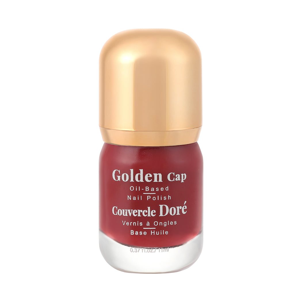 MINISO GOLDEN CAP OIL-BASED NAIL POLISH(05 PURPLISH RED) 2010182827102 NAIL POLISHER