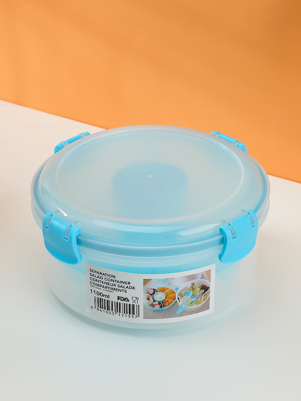 MINISO SEPARATION SALAD CONTAINER 1100ML 2008298310106 FOOD CONTAINER