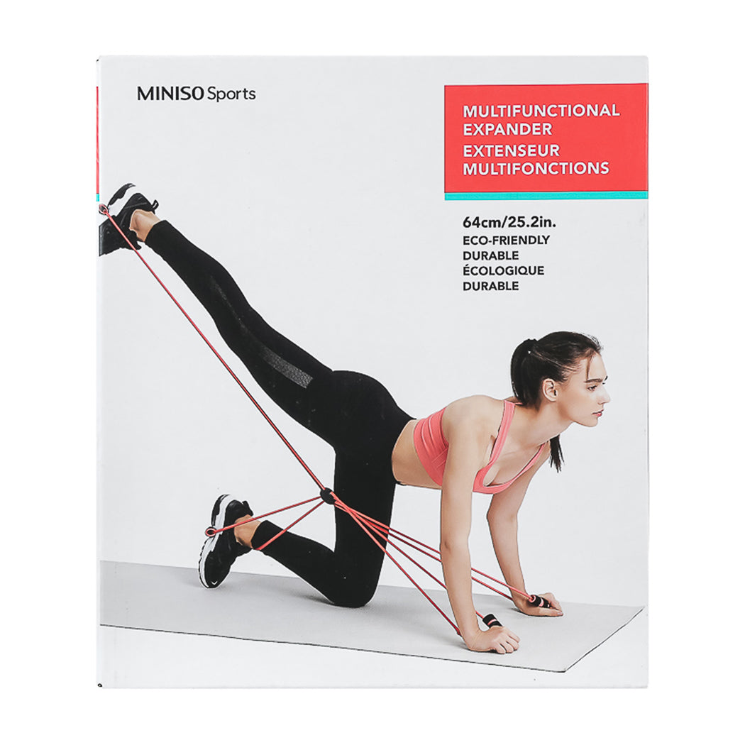 MINISO MINISO SPORTS-RESISTANCE BAND (CORAL RED) 2010218610104 SPORTS EQUIPMENT