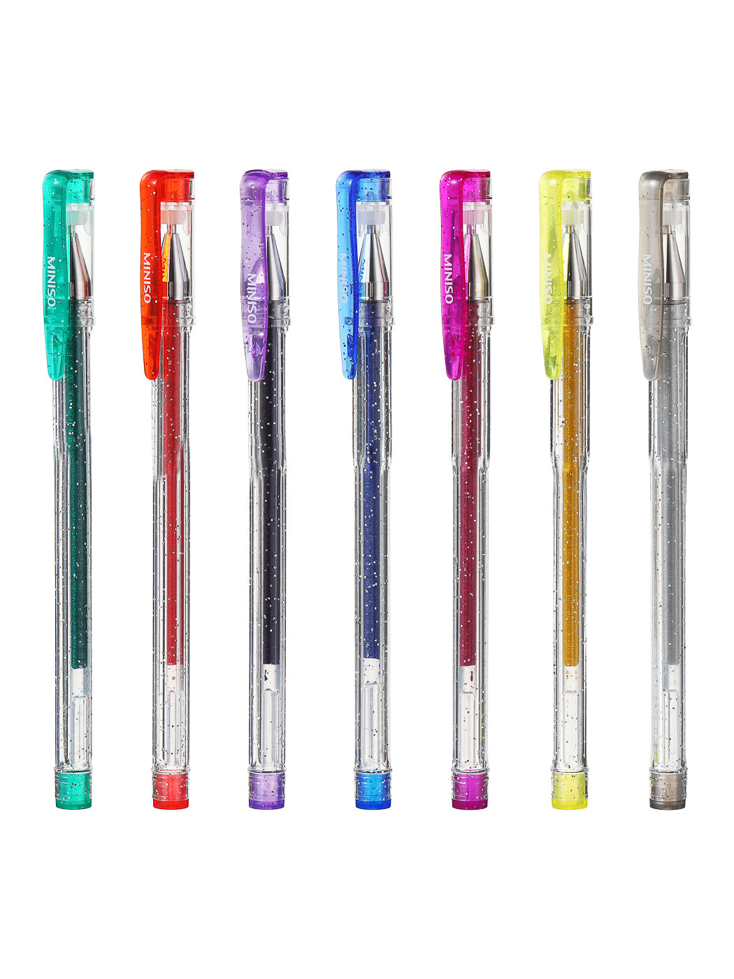 MINISO COLORED GEL PENS 7 PCS(GLITTER) 2010303311107 PEN