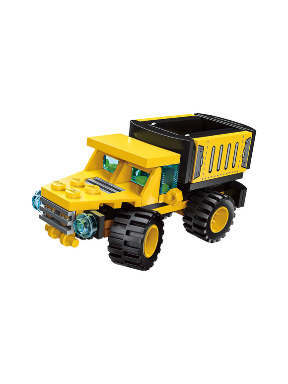 MINISO CONSTRUCTION VEHICLES BUILDING BLOCKS(DUMP TRUCK, 48 PCS) 2010374613100 BUILDING BLOCKS