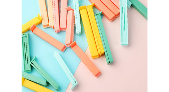 MINISO COLORFUL SEALING CLIPS 24 PACK 2006917010109 SEALING CLIP