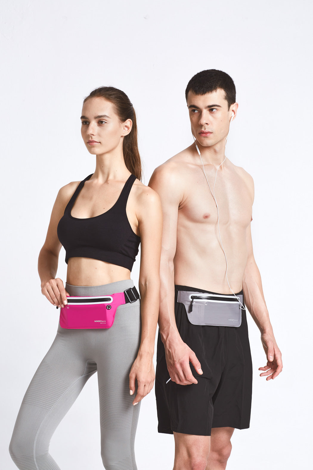 Miniso sports waist discount bag